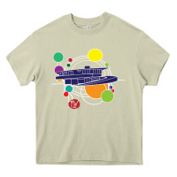 Mossy retro graphic design   frank lloyd wright Heavy Core Tee - linhVisuals
