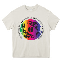 Cream two lost souls swimming in a fish bowl Heavy Core Tee - linhVisuals