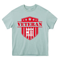 Arona veteran made in usa   military Heavy Core Tee - linhVisuals