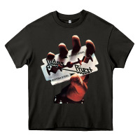 Asphalt Judas Of Priest - British Steel Heavy Core Tee - linhVisuals
