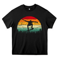 Black skateboard vintage for skateboards lovers Heavy Core Tee - linhVisuals