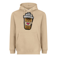 Mushroom leopard glitter coffee cup Heavyweight Hoodie - Jasminsmagicworld