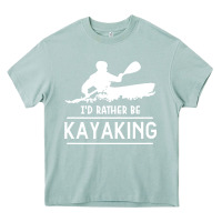 Arona kayaking t  shirt i' d rather be at the lake kayaking t  shirt Heavy Core Tee - linhVisuals