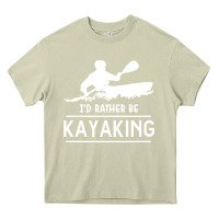 Mossy kayaking t  shirt i' d rather be at the lake kayaking t  shirt Heavy Core Tee - linhVisuals