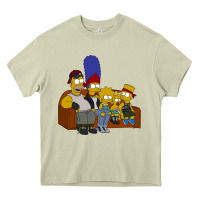 Mossy simpson family Heavy Core Tee - linhVisuals