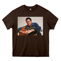 Chocolate Brown lefty frizzell's music collected in ne Heavy Core Tee - linhVisuals