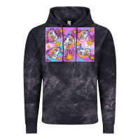 Cloud Black unicorn Vintage Hoodie - Artiststas