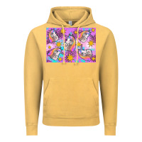 Vintage Mustard unicorn Vintage Hoodie - Artiststas