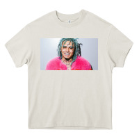 Cream chinese rappers beef with lil pump Heavy Core Tee - linhVisuals