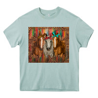 Arona western horses with bandanas Heavy Core Tee - RanaPortraitStore
