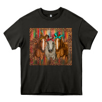 Asphalt western horses with bandanas Heavy Core Tee - RanaPortraitStore