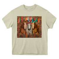 Mossy western horses with bandanas Heavy Core Tee - RanaPortraitStore