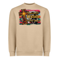 Jesus İs The Reason For The Season Christmas Heavyweight Sweatshirt | Teevron
