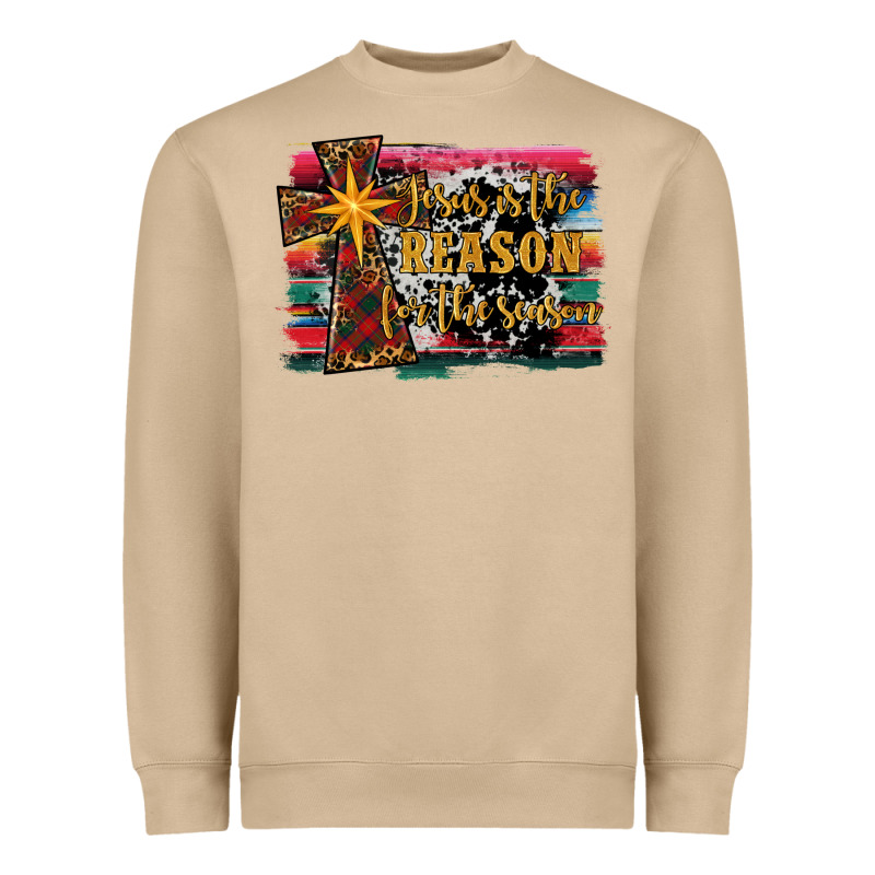 Jesus İs The Reason For The Season Christmas Heavyweight Sweatshirt by RanaPortraitStore | Teevron