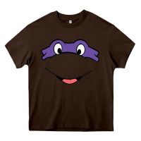 Chocolate Brown donatello Heavy Core Tee - linhVisuals