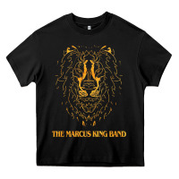 Black the marcus king Heavy Core Tee - linhVisuals