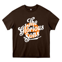 Chocolate Brown the glorious sons 10 Heavy Core Tee - linhVisuals