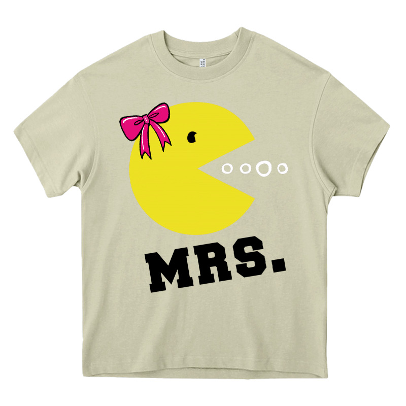 Mrs Pacman Heavy Core Tee by linhVisuals | Teevron