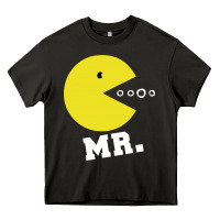 Asphalt Mr Pacman Heavy Core Tee - linhVisuals