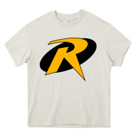 Cream Robin Heavy Core Tee - linhVisuals
