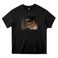 Black tony soprano some pulp 72124220 Heavy Core Tee - linhVisuals