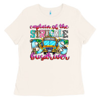 Bone captain of the struggle bus bus Ladies Tee - CowhideDigitalArt