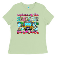Matcha captain of the struggle bus bus Ladies Tee - CowhideDigitalArt