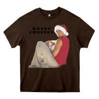 Chocolate Brown KENNY CHESNEY Heavy Core Tee - linhVisuals
