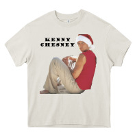 Cream KENNY CHESNEY Heavy Core Tee - linhVisuals