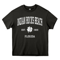 Asphalt indian rocks beach florida vintage shamrock sports zip hoodie Heavy Core Tee - linhVisuals
