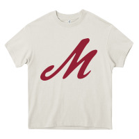 Cream Muhlenberg College Heavy Core Tee - linhVisuals