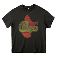 Asphalt VINTAGE CHICAGO Heavy Core Tee - linhVisuals