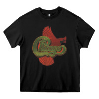 Black VINTAGE CHICAGO Heavy Core Tee - linhVisuals