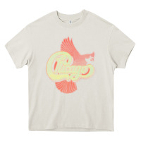 Cream VINTAGE CHICAGO Heavy Core Tee - linhVisuals