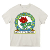 Cream blackburn-fc Heavy Core Tee - linhVisuals