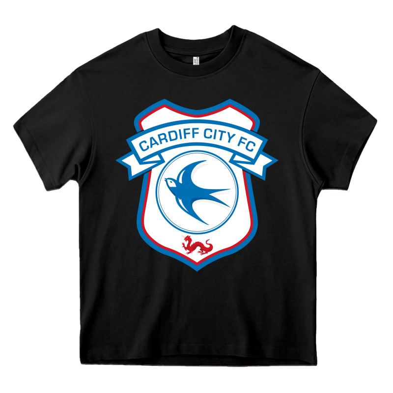 Cardiff-city-fc Heavy Core Tee by linhVisuals | Teevron