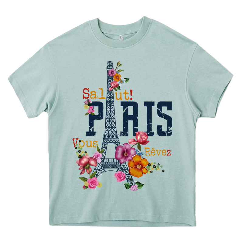 Paris Heavy Core Tee by linhVisuals | Teevron