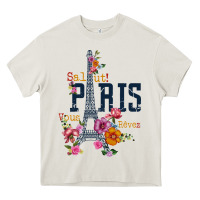 Cream PARIS Heavy Core Tee - linhVisuals