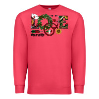 Cardinal christmas love nurselife Premium Sweatshirt - RanaPortraitStore