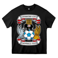 Black coventry-city-fc Heavy Core Tee - linhVisuals