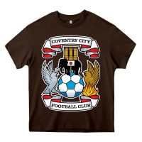 Chocolate Brown coventry-city-fc Heavy Core Tee - linhVisuals