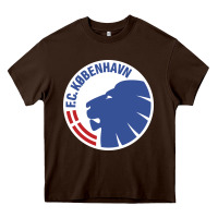 Chocolate Brown fc-københavn Heavy Core Tee - linhVisuals