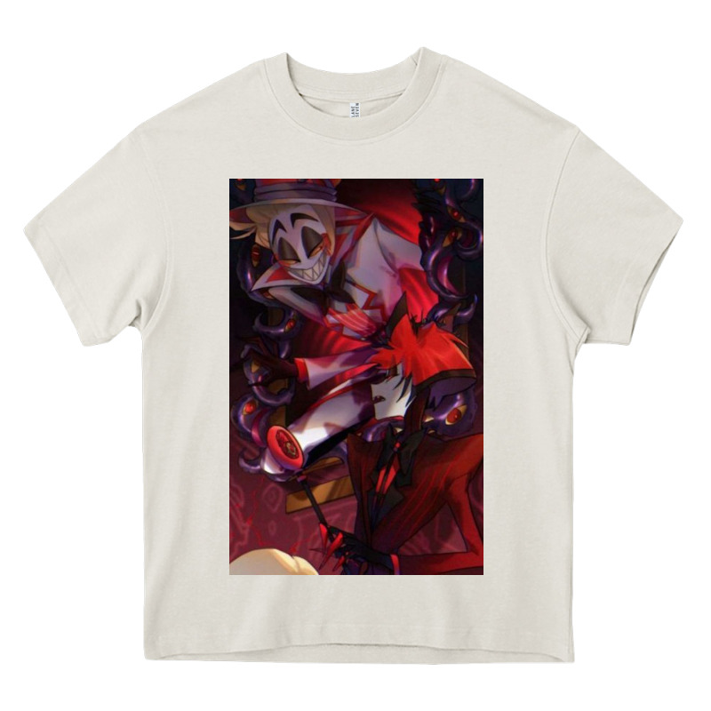 Hazbin, Hazbin Hotel Alastor, Jeby,angel Dust, Demon Heavy Core Tee by linhVisuals | Teevron