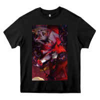 Black hazbin, hazbin hotel alastor, jeby,angel dust, demon Heavy Core Tee - linhVisuals