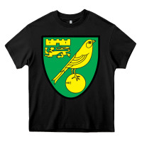 Black norwich-fc Heavy Core Tee - linhVisuals
