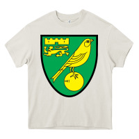 Cream norwich-fc Heavy Core Tee - linhVisuals