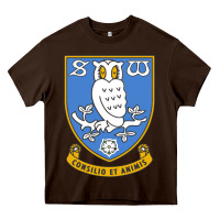 Chocolate Brown sheffield-united Heavy Core Tee - linhVisuals