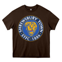 Chocolate Brown shrewsbury-town-FC Heavy Core Tee - linhVisuals