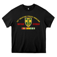 Black 18th military police brigade vietnam veteran veterans day Heavy Core Tee - linhVisuals