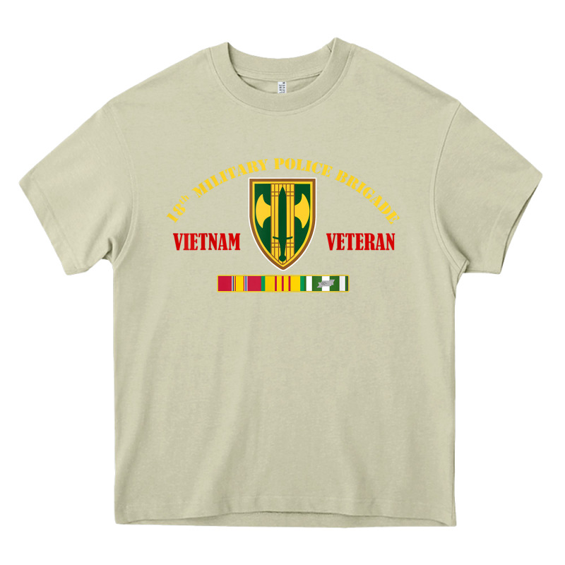 18th Military Police Brigade Vietnam Veteran Veterans Day Heavy Core Tee by linhVisuals | Teevron